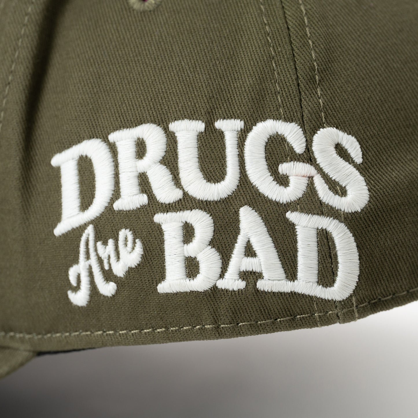 Drugs are BAD Verde militar