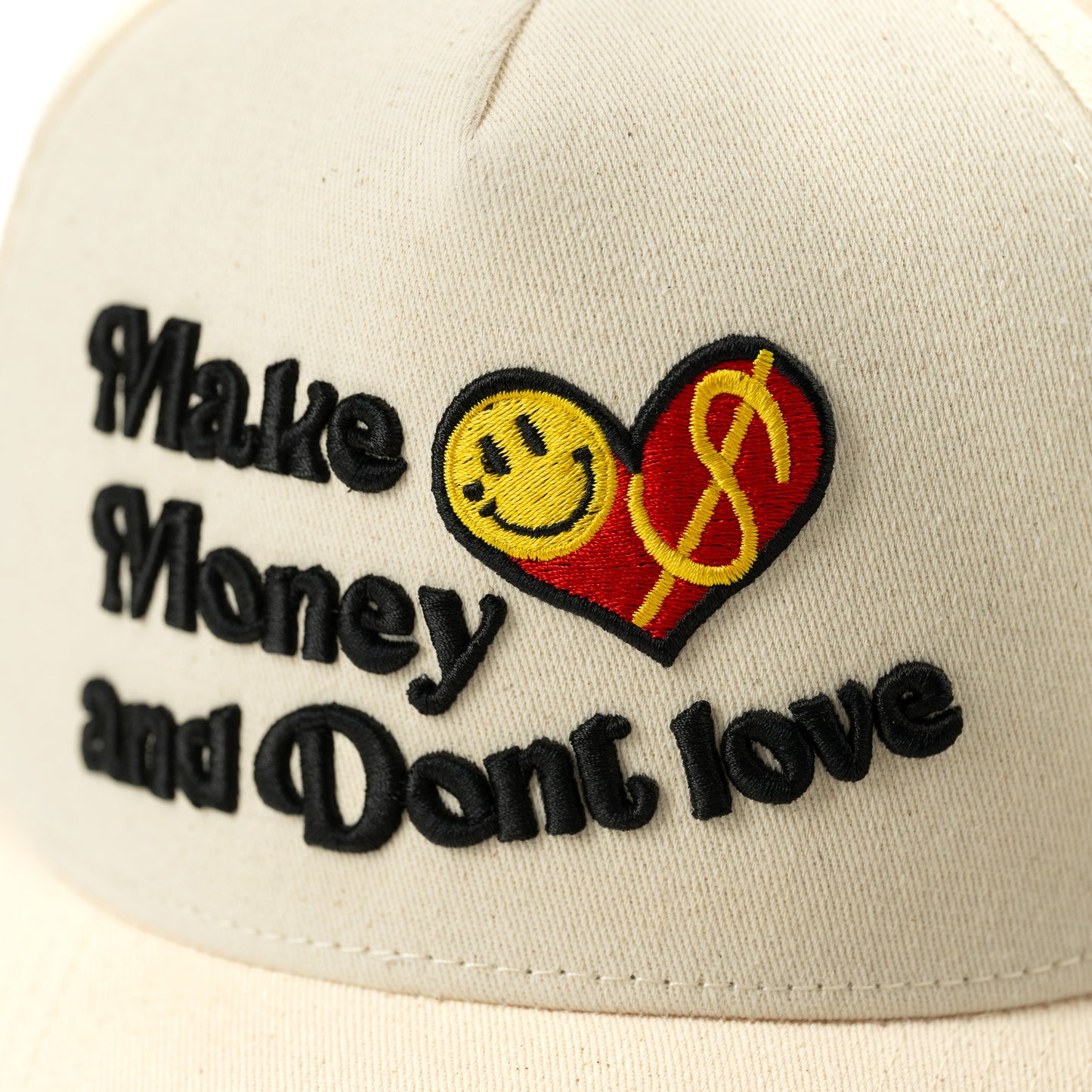 Money Love Snapback Hueso