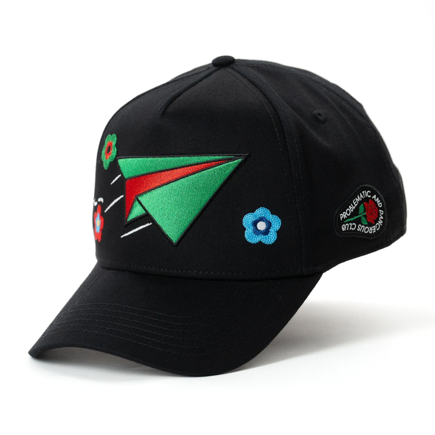 Paperplane Negro Snapback