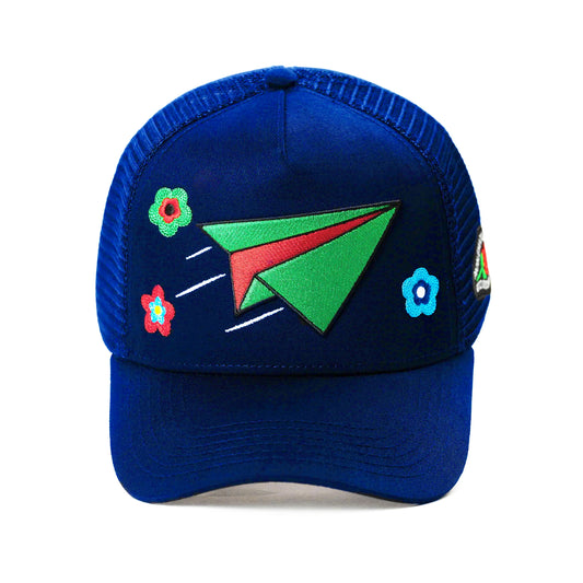 Paperplane Azul Malla